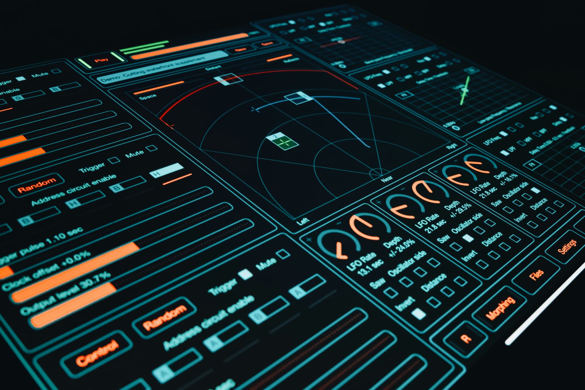 Robotic arm assembling components in a modern facility.